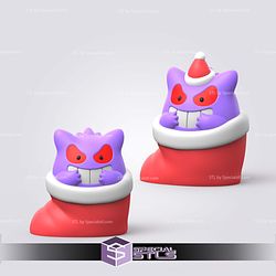 Super Basic Pokemon STL - Christmas 2024 Gengar