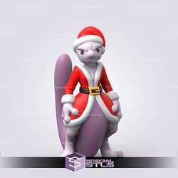 Super Basic Pokemon STL - Christmas 2024 Mewtwo