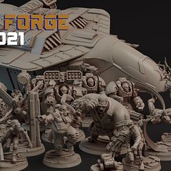 June 2021 Cyber Forge Miniatures