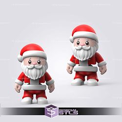 Super Basic STL - Flexi Santa Claus