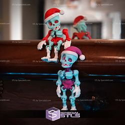 Super Basic STL - Mini Skeleton Christmas