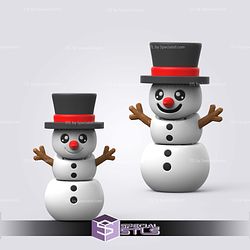 Super Basic STL - Snowman