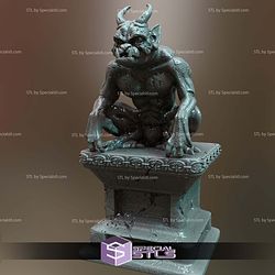 Basic STL Collection - Gargoyle Statue