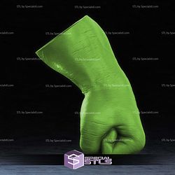 Cosplay STL Files Red Hulk Hands