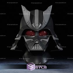 Cosplay STL Files Samurai Vader Helmet