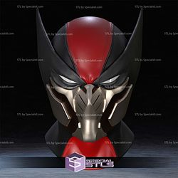 Cosplay STL Files Ultimate Wolverine Helmet