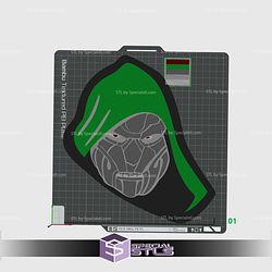 Dr Doom Lightbox Color 3D Print