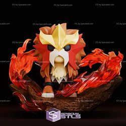 Entei Pokemon Funko STL Files