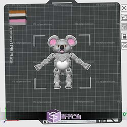 Flexi Koala Color 3D Print