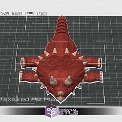 Flexi Triceratops Color 3D Print