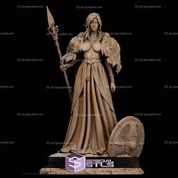 Freyja Fanart NSFW Sculptures 3D Printing