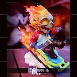 Ghost Rider Chibi STL Files