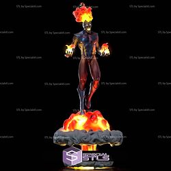 Deathstorm Nuclear Death DC Villain STL Files