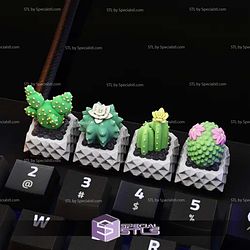 Keycap STL Collection - Cactus