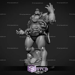 Krang Standalone Sculptures 3D Printing