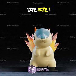 Life Size Cyndaquil STL Files