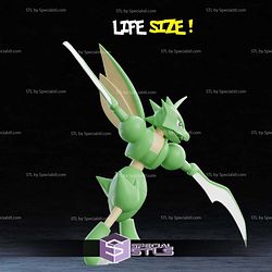 Life Size Scyther STL Files