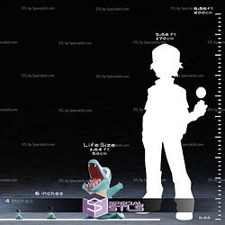 Life Size Totodile STL Files