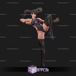 Ling Xiaoyu Bikini Version Tekken Sculptures 3D Printing