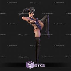 Ling Xiaoyu Bikini Version Tekken Sculptures 3D Printing