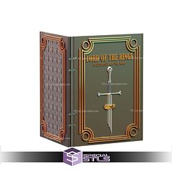 LotR Book Binder Color 3D Print