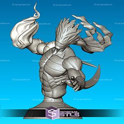 Mahito Demon Form Bust Digital STL Files