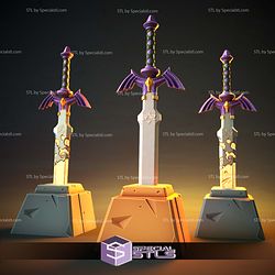 Master Sword Keycap Collection STL Files