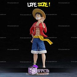 Life Size Monkey D Luffy STL Files