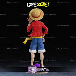 Life Size Monkey D Luffy STL Files