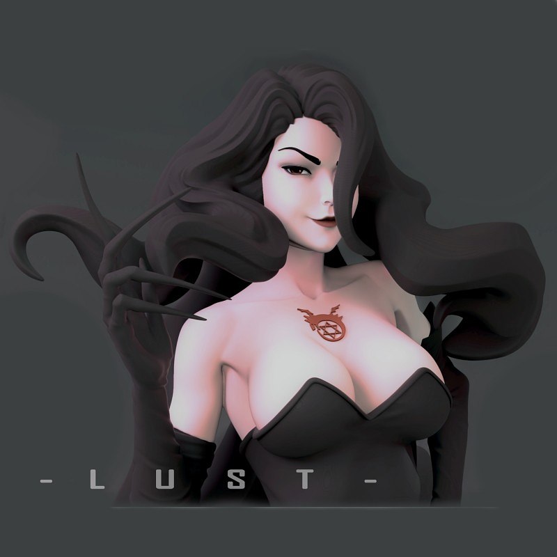 Lust from Fullmetal Alchemist