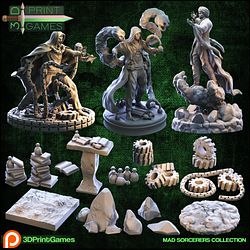 March 2021 3D Print Games Miniatures