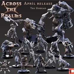 March 2021 Across the Realms Miniatures