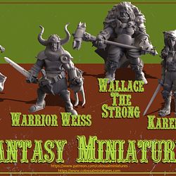 March 2021 Colossal Miniatures