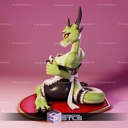 Argonian Maid Elder Scrolls 3D Printer Files