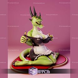 Argonian Maid Elder Scrolls 3D Printer Files