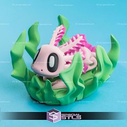 Basic STL Files - Flexi Axolotl
