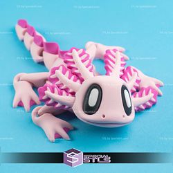 Basic STL Files - Flexi Axolotl