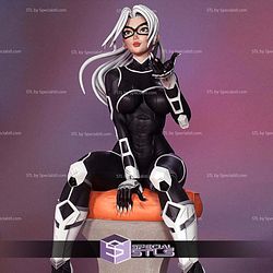 Black Cat Relax 3D Printer Files
