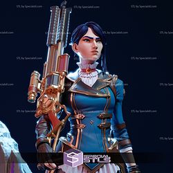 Caitlyn and Gun V2 3D Printer Files