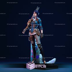 Caitlyn and Gun V2 3D Printer Files
