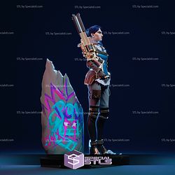 Caitlyn and Gun V2 3D Printer Files