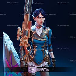 Caitlyn and Gun V2 3D Printer Files
