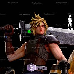 Cloud on Chocobo 1-6 3D Printer Files