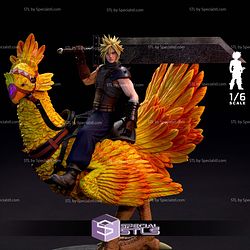 Cloud on Chocobo 1-6 3D Printer Files