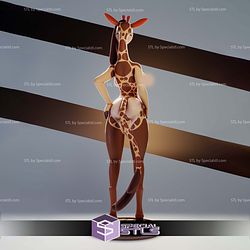 Furry Giraffe 3D Printer Files