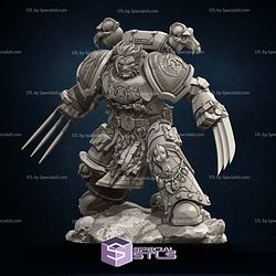 Imperial Marines Wolverine STL Miniatures