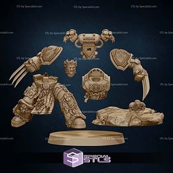 Imperial Marines Wolverine STL Miniatures