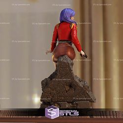 Misato Katsuragi Sitting 3D Printer Files