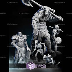 Prince Minos Pack 3D Printer Files