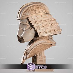 Stormtrooper Samurai Portrait Bust 3D Printer Files